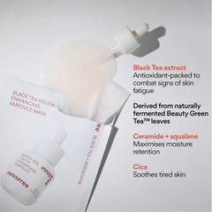 Black Tea Youth Enhancing Ampoule Mask