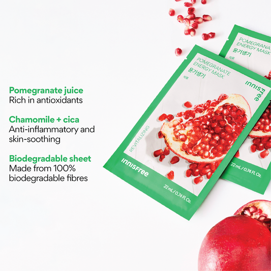 Energy Mask - Pomegranate