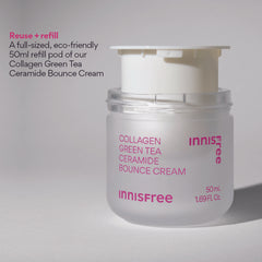 Collagen Green Tea Ceramide Bounce Cream Refill 50ml