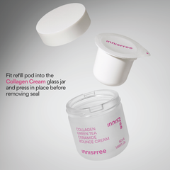 Collagen Green Tea Ceramide Bounce Cream Refill 50ml