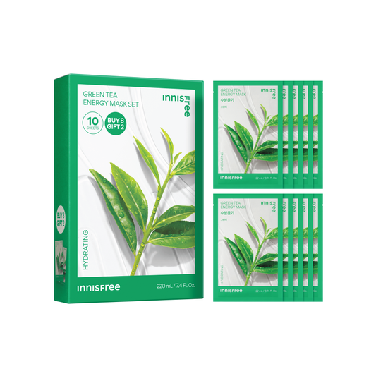 Energy Mask Set - Green Tea