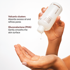 Volcanic PHA Pore Refining Toner