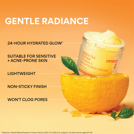 Green Tea Enzyme Vitamin C Brightening Cream 50ml