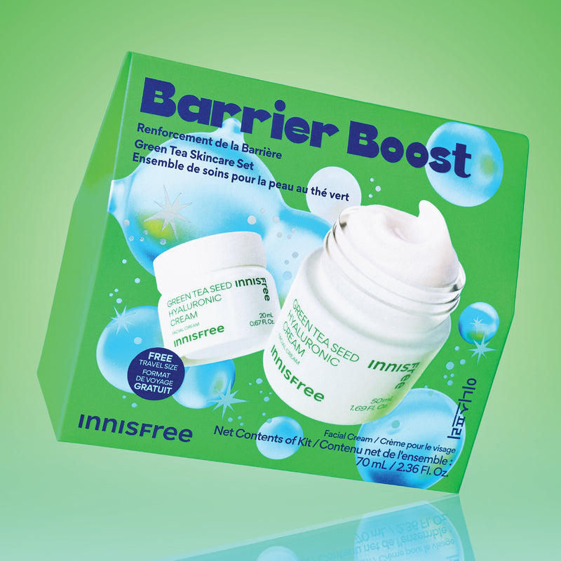 Barrier Boost Green Tea Skincare Set