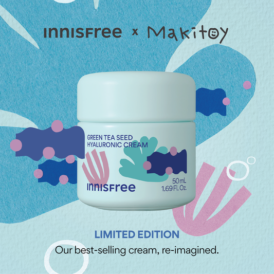 INNISFREE x Makitoy Green Tea Seed Hyaluronic Cream