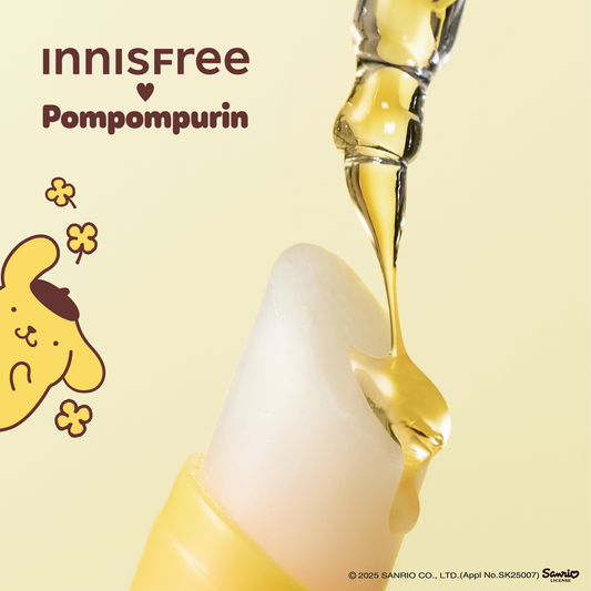 INNISFREE & Pompompurin Canola Honey Lip Balm Intensive Moisture