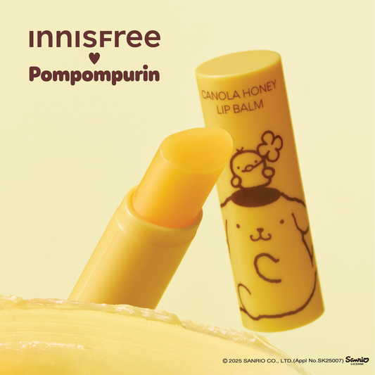 INNISFREE & Pompompurin Canola Honey Lip Balm