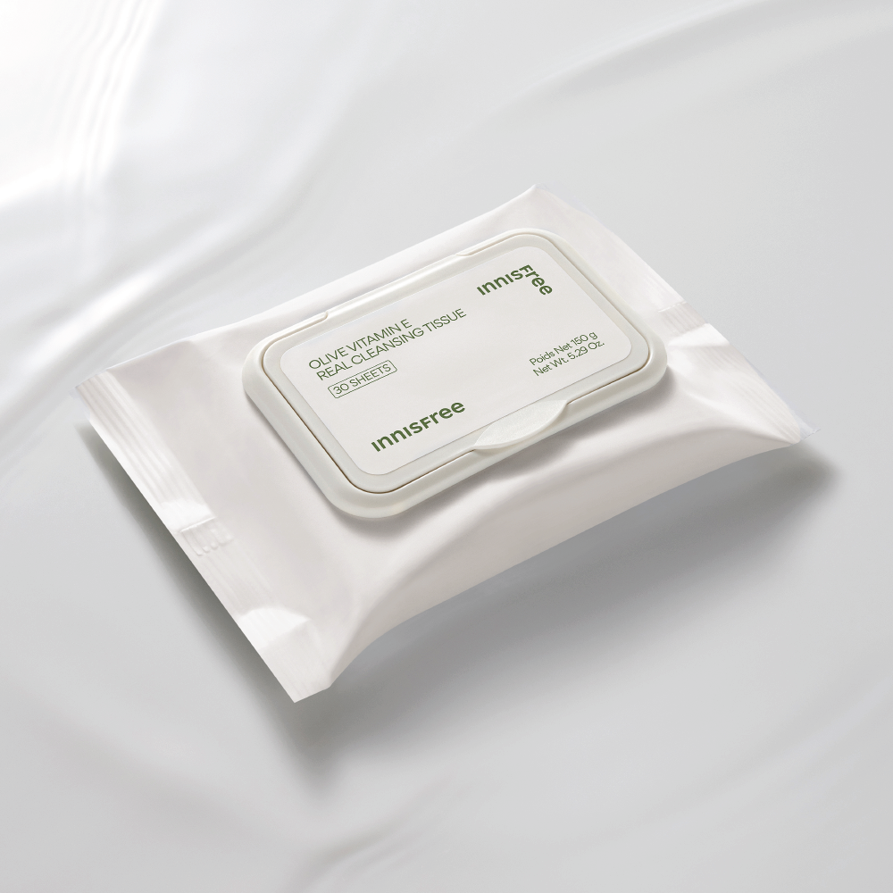 IF. Olive Vitamin E Real Cleansing Tissue 30ea