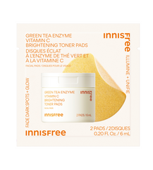GWP Green Tea Enzyme Vitamin C Brightening Toner Pads 2 Pack